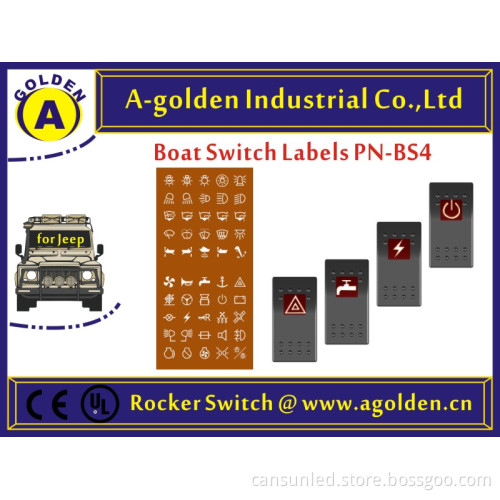 LED Rocker Switch USB Charger Cigarette Socket Panel For Car Marine Boat